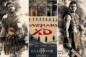 «گلادیاتور ۲» فقط یک ماه در سینماها میماند «گلادیاتور ۲» فقط یک ماه در سینماها میماند
