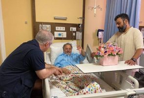 مدیرعامل مؤسسه هنرمندان پیشکسوت از سه هنرمند عیادت کرد