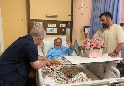 مدیرعامل مؤسسه هنرمندان پیشکسوت از سه هنرمند عیادت کرد